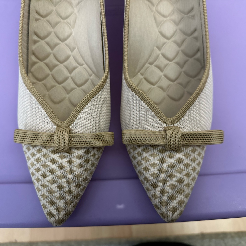 VIVAIA | Pointed-Toe Kitten Heels Bow Detailed - Picture 3 of 6